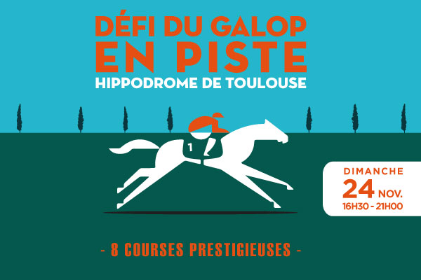 Défi du Galop à l'Hippodrome de Toulouse.